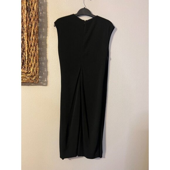 Ralph Lauren Black Label Dress 12 Stretch Sheath Career Church - Picture 4 of 6